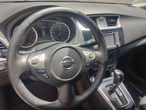 2018 Nissan Sentra EXCLUSIVE L4 1.8L 129 CP 4 PUERTAS AUT PIEL BA AA QC